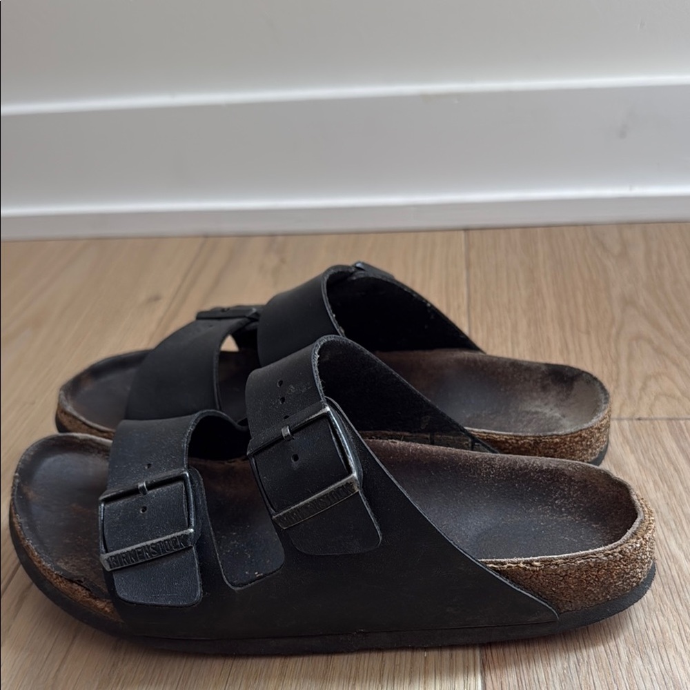 Black Birkenstocks